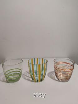 Murano Glass Carafe 6 glasses