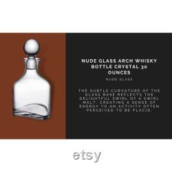 Nude Glass Arch Viski i esi Kristal 30 Ons