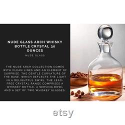 Nude Glass Arch Viski i esi Kristal 30 Ons
