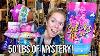 Opening 50 Lbs Of Mystery Boxes Color Reveal Barbie Shopkins Tokidoki Squishies