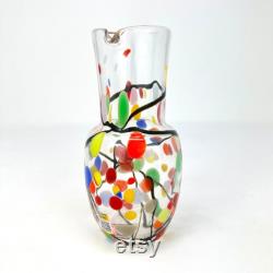 Picasso Individual Wine Carafe, Personal Decanter, Murano Glass, Made in Italy