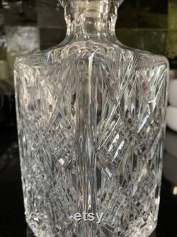 Polish crystal decanter, vintage