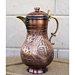 Processed Carafe, Copper Carafe, Pure Solid, Copper Water Pitcher, Hammered Water, Pitcher Engraved Copper