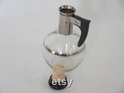 Pyrex Glass Single Serve Mini Coffee, Tea, Hot Water Carafes