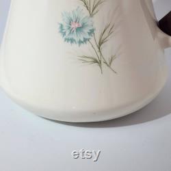 Rare Vintage Taylor Smith and Taylor Ever Yours Boutonniere MCM Carafe Pitcher