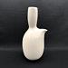 Russel Wright Casual Pottery, Mid Century Modern, Iroquois Of New York Rare Sugar White Open Wine Carafe Pitcher Made In 1955.