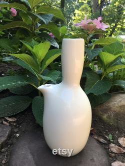 Russell Wright Iroquois Casual China Mid-Century Modern, Organic Shaped Carafe 1950's