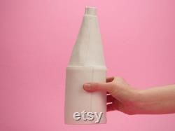 SECONDS SALE Handbuilt porcelain water carafe bottle