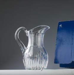 Saint-Louis, Crystal Water Pitcher Liane Model, France 2000s