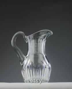 Saint-Louis, Crystal Water Pitcher Liane Model, France 2000s