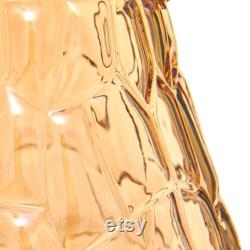 Stylish Carafe with Filter Infuser Carafe and Glass Set Gold Color Carafe Set Decander with Glasses