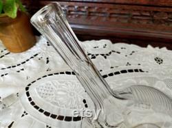 The ancient Ornate claret carafe,Collection lux in crystal. Vintage of the 1950s, rare collection.