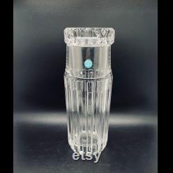 Tiffany and CO ATLAS Crystal Bedside Carafe Drinking Glass Set Decanter Tumble Up