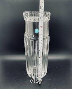 Tiffany and CO ATLAS Crystal Bedside Carafe Drinking Glass Set Decanter Tumble Up