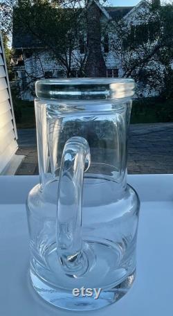 Tiffany and Co Crystal Bedside Water Pitcher Carafe and Cup Libra Waterworks