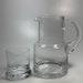 Tiffany And Co Crystal Glass Bedside Water Pitcher Carafe With Lid Cup Signed