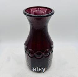 Tiffin Franciscan Rancho Ruby Red Madeira Carafe Deep Red Vintage Barware Wine or Water Carafe Red Drinkware Red Home Decor Vase Gift