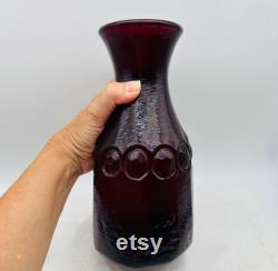 Tiffin Franciscan Rancho Ruby Red Madeira Carafe Deep Red Vintage Barware Wine or Water Carafe Red Drinkware Red Home Decor Vase Gift