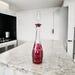 Val Saint Lambert Crystal Carafe, Ruby Red.