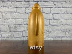 Vietri Polished Wooden Insulated Carafe Designed by Manzoni Pietro Made in Italy Polished Sycamore