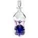 Vintage 5 Chambered Large 11 Crystal Carafe, Decanter, Magnor Norway Klunkeflaske, Home Decor, Decorative Bottle