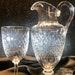 Vintage Baccarat Crystal Claret Jug And Glass