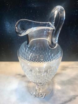 Vintage Baccarat Crystal Claret Jug and Glass