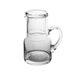 Vintage Clear Crystal Carafe Pitcher With Lid Cup Night Set Decanter