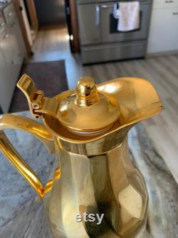 Vintage Coffee Carafe by Alfi Gold Plated West Germany