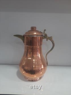 Vintage Copper Water Jug, Copper Jug ,Custom Handmade Jug, Water Purification, To Drink Rent Water After Yoga