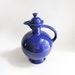 Vintage Fiesta Carafe Cobalt Blue With Cork Homer Laughlin China Co. Collectible Fiestaware