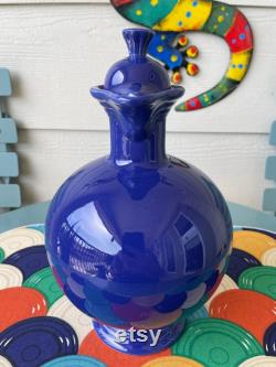 Vintage Fiesta (Fiestaware) CARAFE in COBALT Blue