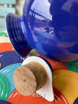 Vintage Fiesta (Fiestaware) CARAFE in COBALT Blue