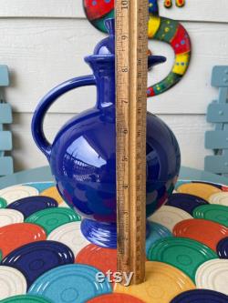 Vintage Fiesta (Fiestaware) CARAFE in COBALT Blue