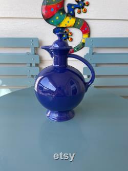 Vintage Fiesta (Fiestaware) CARAFE in Cobalt Blue