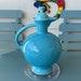 Vintage Fiesta (fiestaware) Carafe In Turquoise