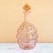 Vintage Fostoria Peach Glass 32 Ounce Decanter With Stopper