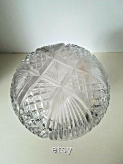Vintage Hawkes Crystal Glass Hand Cut Carafe