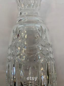 Vintage Heavy Crystal Water Carafe