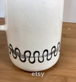Vintage MCM Metlox Poppytrail Aztec 15 1 4 Ceramic Coffee Pot Carafe