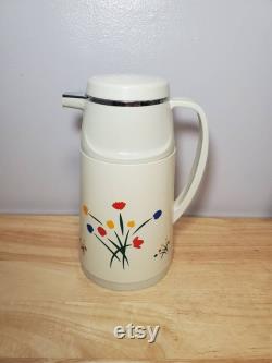 Vintage Phoenix Thermo Daisy Insulated Coffee Carafe