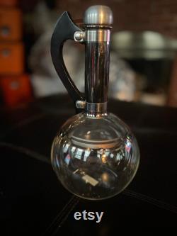 Vintage Pyrex MCM coffee decanter glass holder