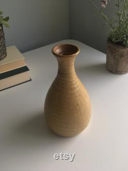 Vintage Studio Pottery Carafe Vintage Studio Pottery Vase Stoneware Decanter Vintage Pottery Water Pitcher Vintage Barware Homeware