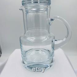 Vintage Tiffany and Co. Bedside Water Carafe with Lid Cup