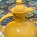 Vintage Yellow Fiestaware Carafe And Lid