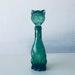 Vintage Glass Decanter In Cat Shape