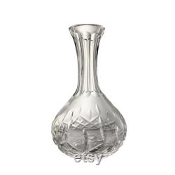Waterford Crystal Carafe in the Lismore pattern Height 8 5 8 in, Wine Carafe Decanter