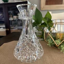 Waterford Crystal LISMORE Pattern Carafe Wine Water Sparkly Stamped at Bottom