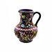 Ceramic Blue Jug,beach Decor, Handmade, Antique Farm Decor, Gift For Her, Islamic Art, Bohemian Decor, Raku Vase, Large Vase, Fukagava Vase