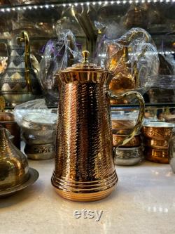 handmade copper jug